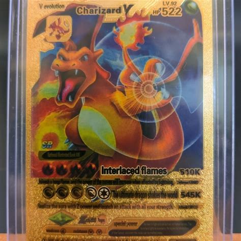 charizard v gold 1995.